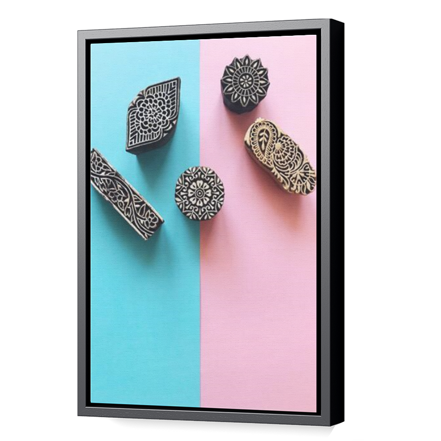 Thumbnail for Canvas - Black Floating Frame