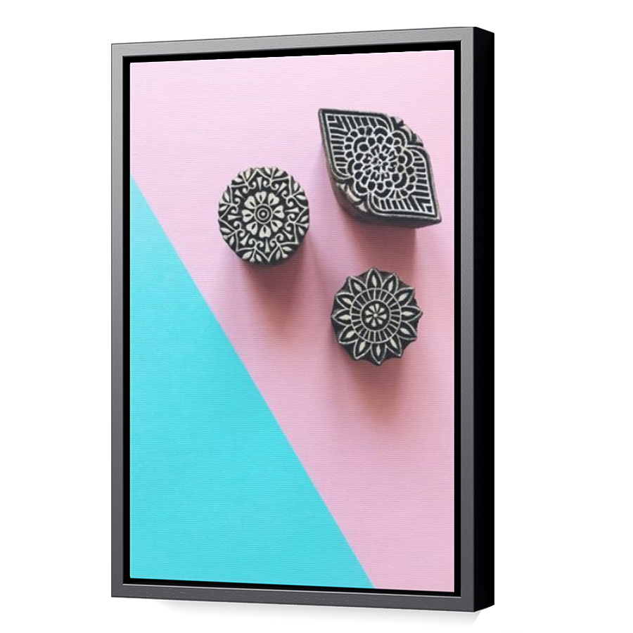 Thumbnail for Canvas - Black Floating Frame