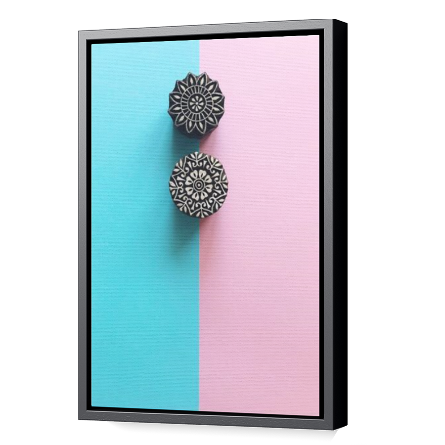 Thumbnail for Canvas - Black Floating Frame