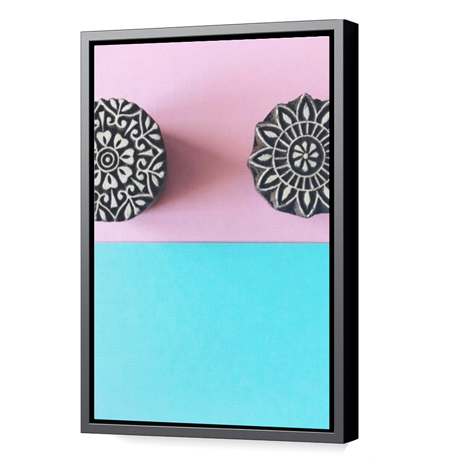 Thumbnail for Canvas - Black Floating Frame
