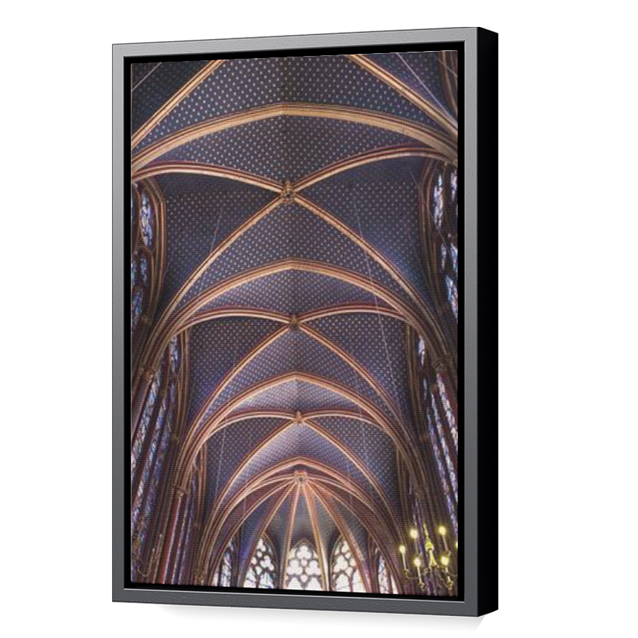 Thumbnail for Canvas - Black Floating Frame