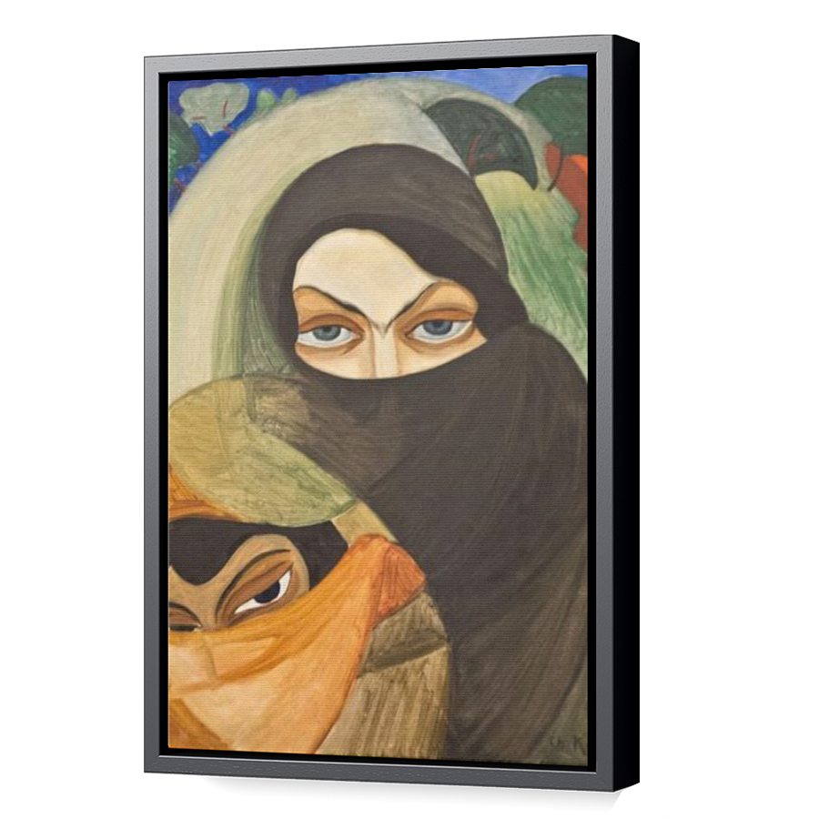 Thumbnail for Canvas - Black Floating Frame