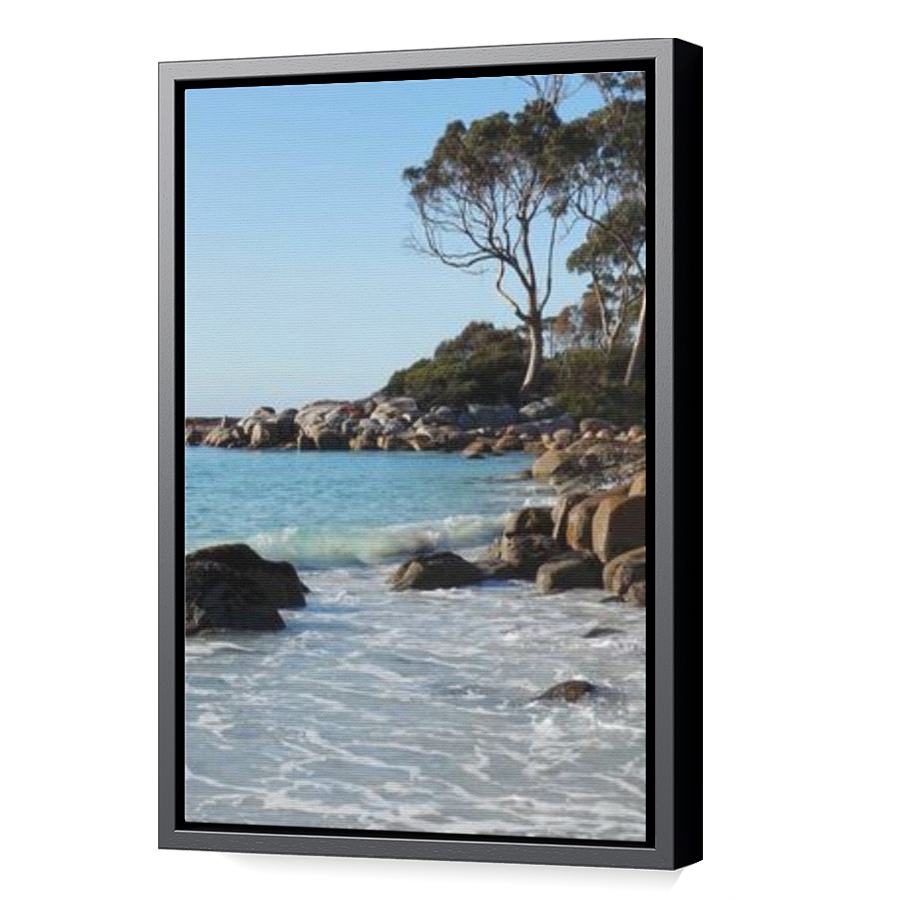 Thumbnail for Canvas - Black Floating Frame