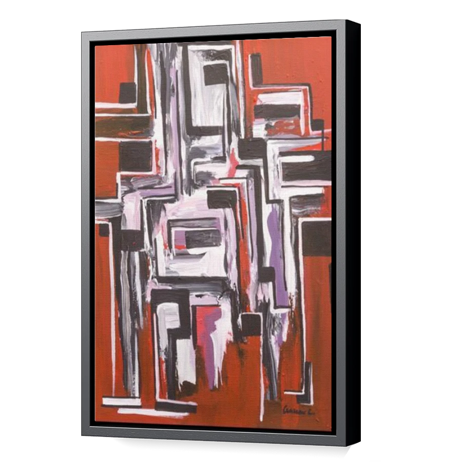 Thumbnail for Canvas - Black Floating Frame