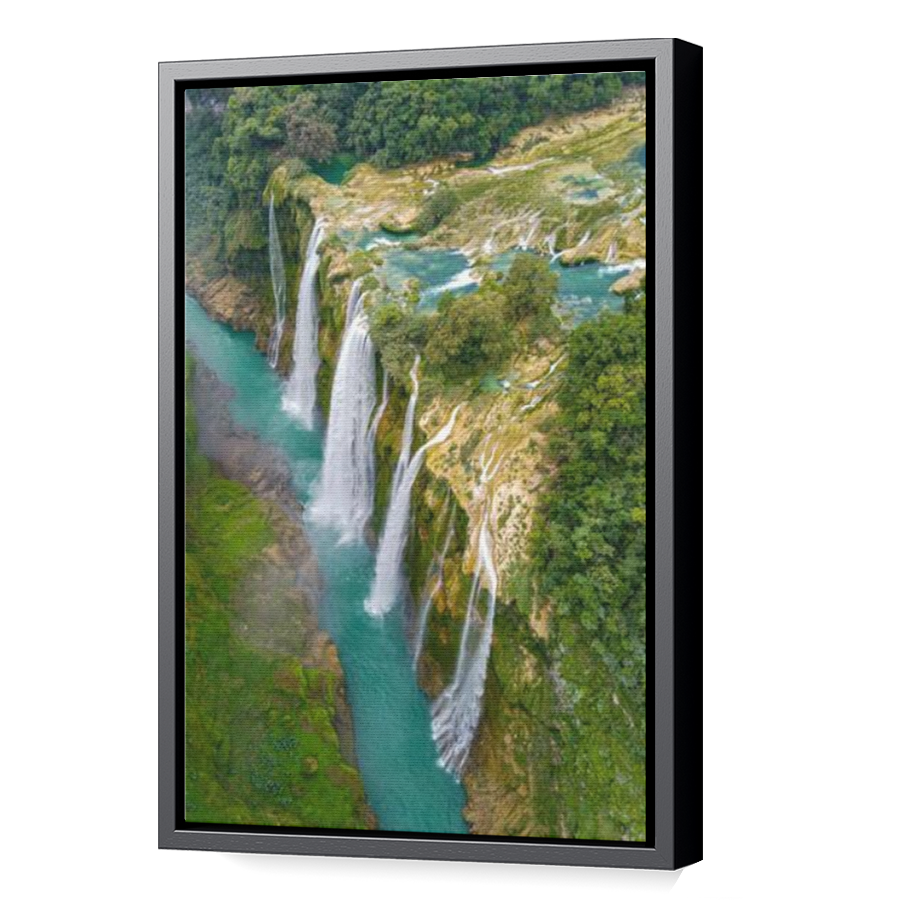 Thumbnail for Canvas - Black Floating Frame