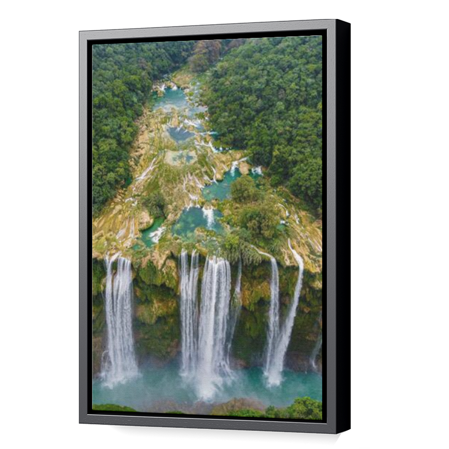 Thumbnail for Canvas - Black Floating Frame