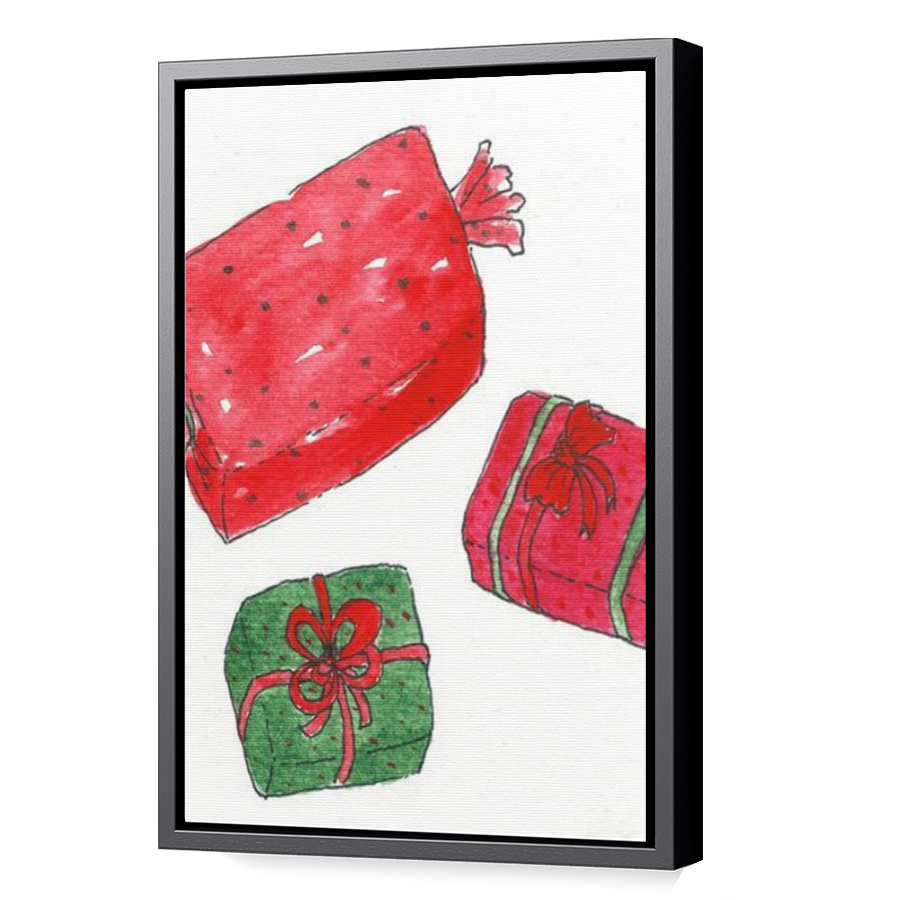 Thumbnail for Canvas - Black Floating Frame