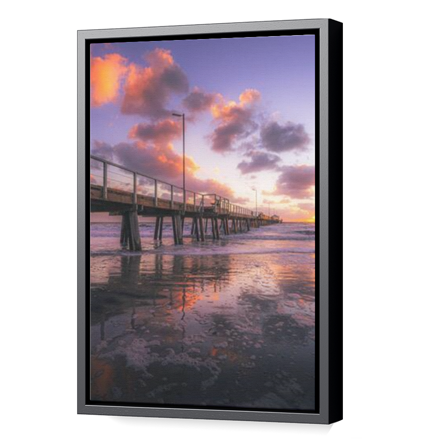 Thumbnail for Canvas - Black Floating Frame