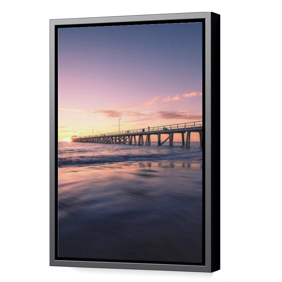Thumbnail for Canvas - Black Floating Frame