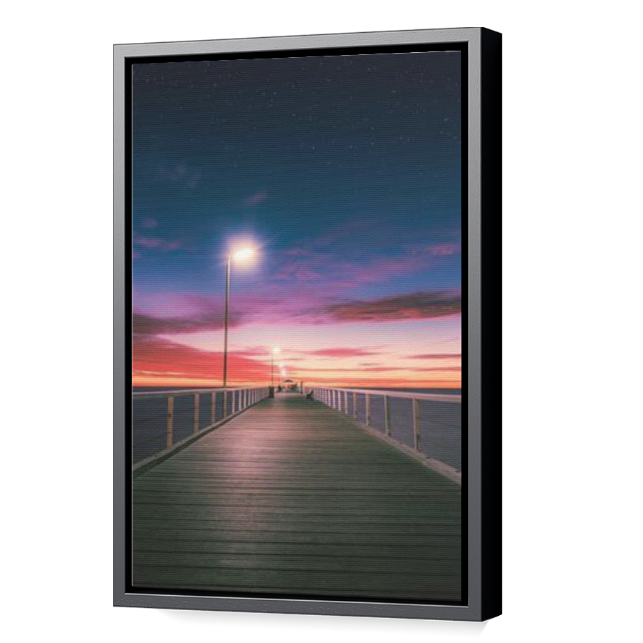 Thumbnail for Canvas - Black Floating Frame