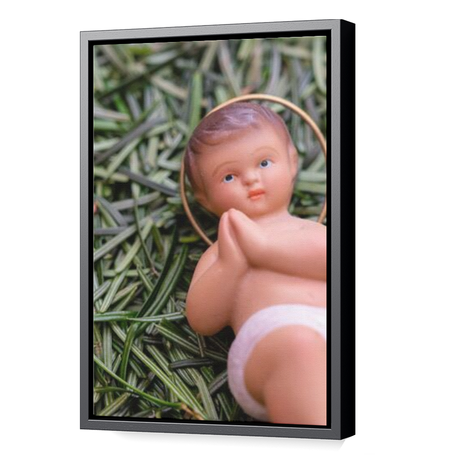 Thumbnail for Canvas - Black Floating Frame