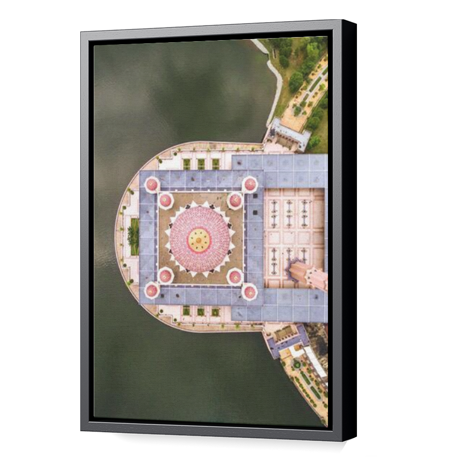 Thumbnail for Canvas - Black Floating Frame