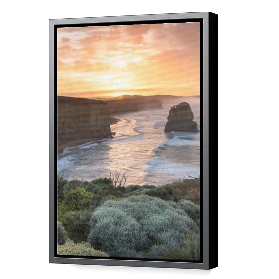 Thumbnail for Canvas - Black Floating Frame