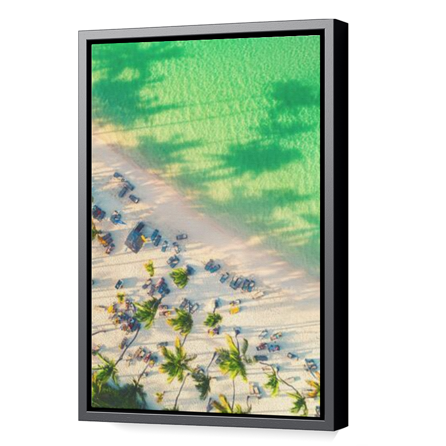Thumbnail for Canvas - Black Floating Frame