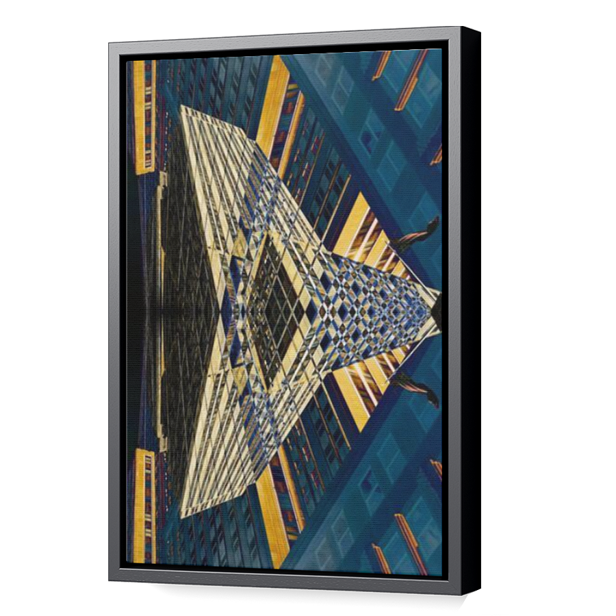 Thumbnail for Canvas - Black Floating Frame