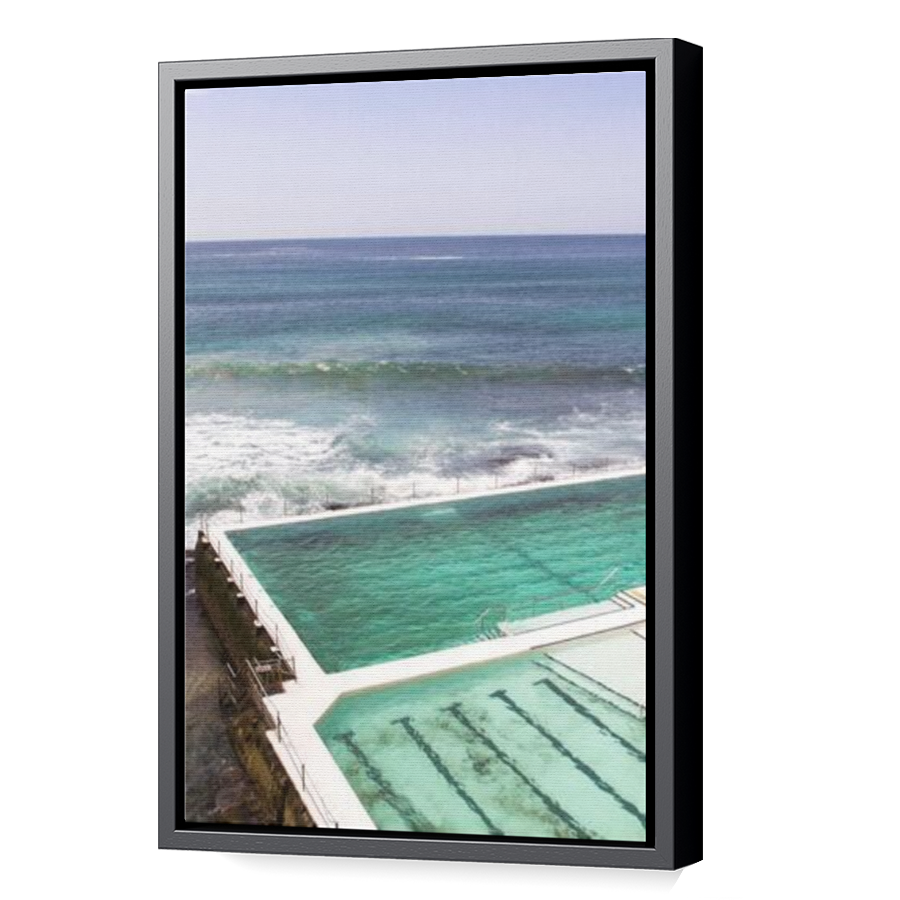 Thumbnail for Canvas - Black Floating Frame