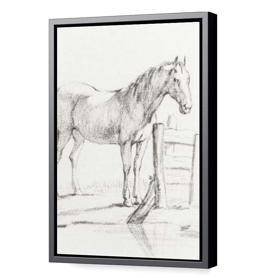 Thumbnail for Canvas - Black Floating Frame