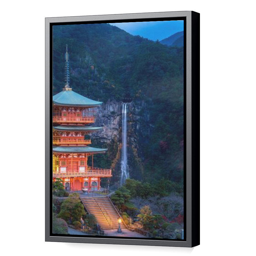 Thumbnail for Canvas - Black Floating Frame