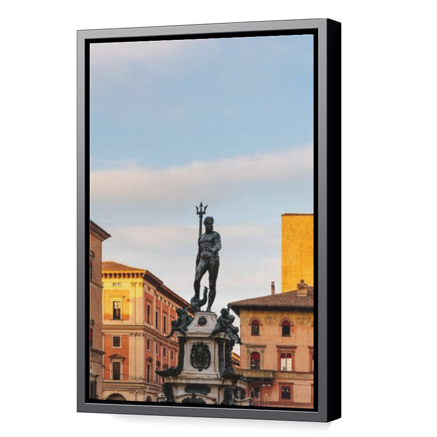 Thumbnail for Canvas - Black Floating Frame