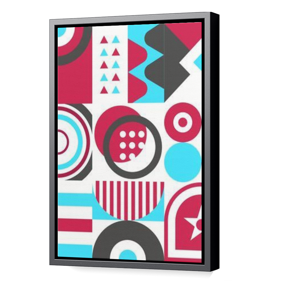 Thumbnail for Canvas - Black Floating Frame