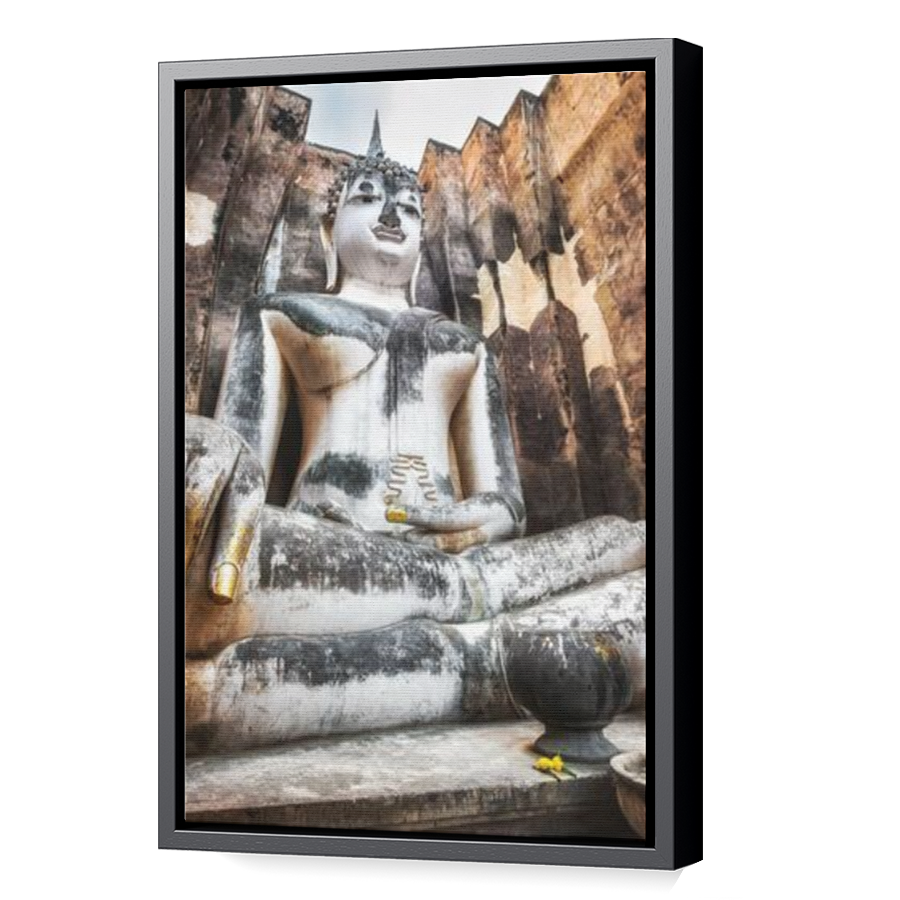 Thumbnail for Canvas - Black Floating Frame