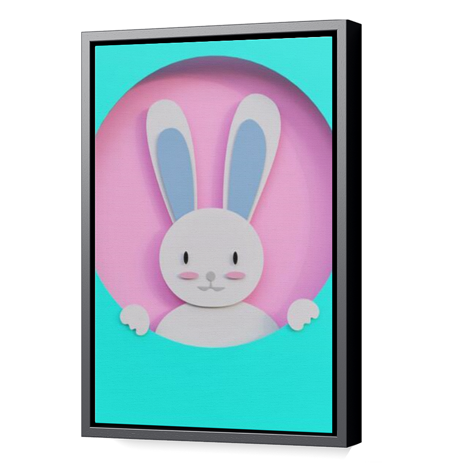 Thumbnail for Canvas - Black Floating Frame