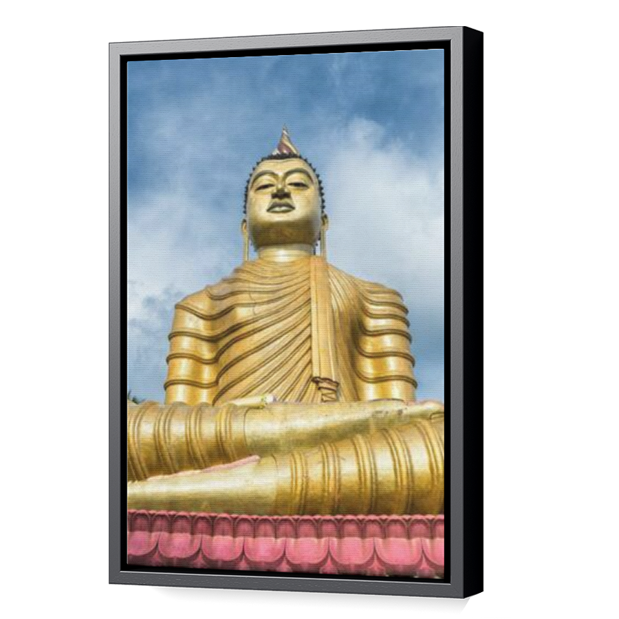 Thumbnail for Canvas - Black Floating Frame