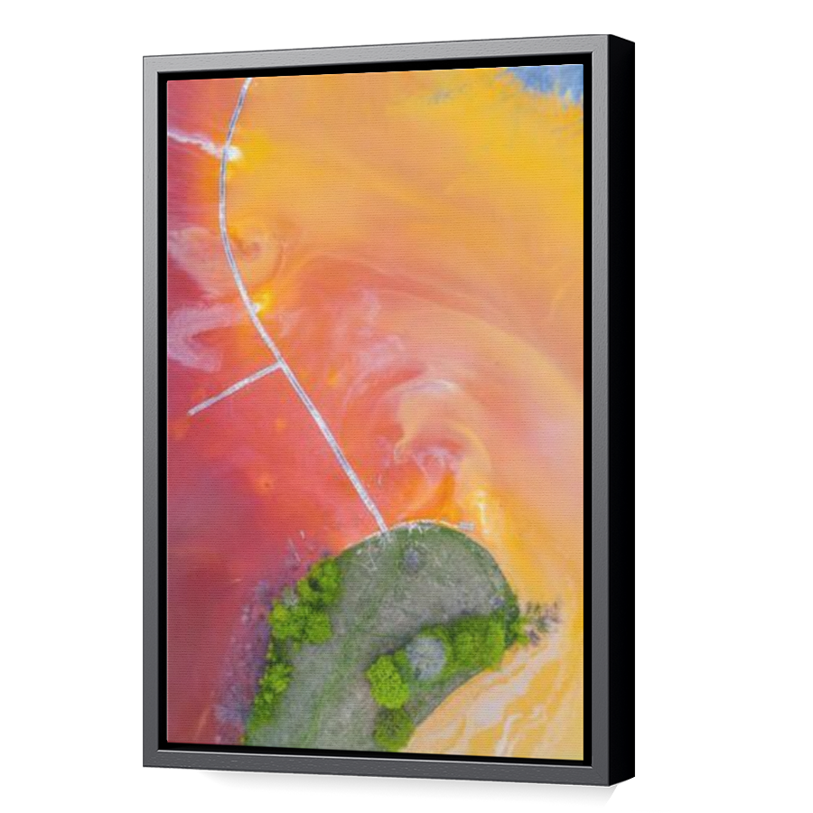 Thumbnail for Canvas - Black Floating Frame