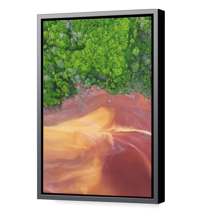Thumbnail for Canvas - Black Floating Frame