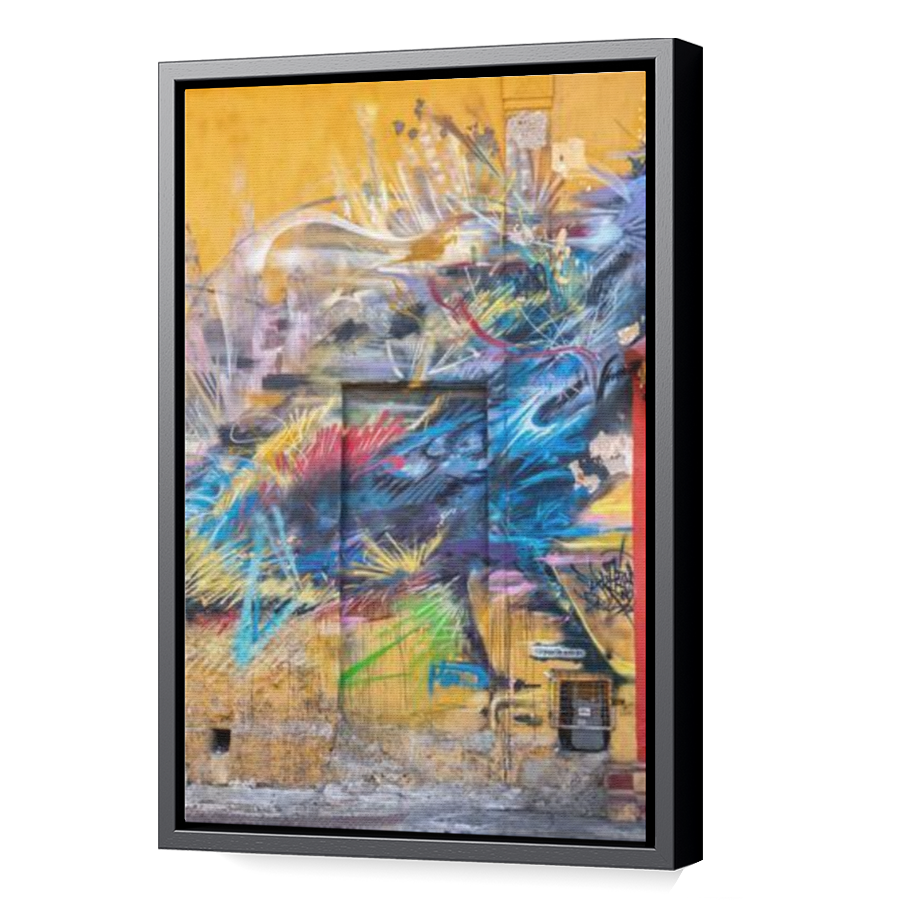 Thumbnail for Canvas - Black Floating Frame