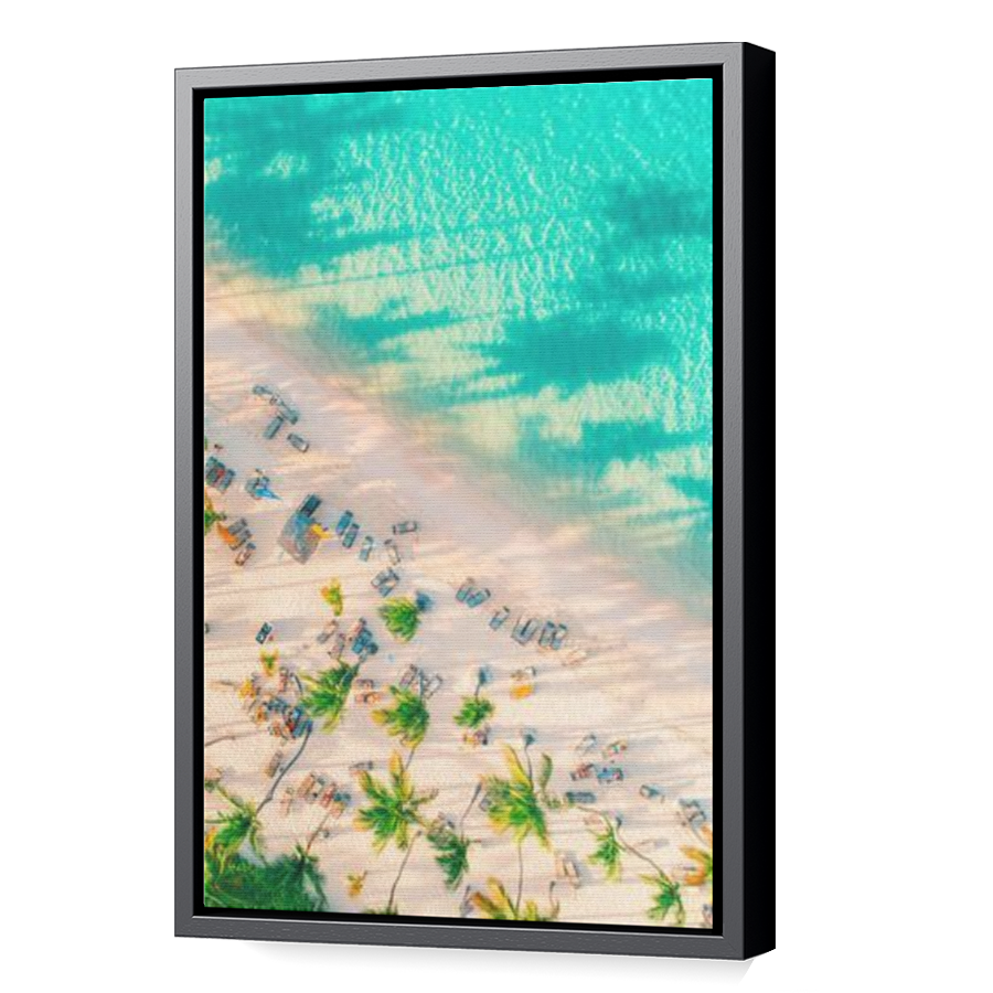 Thumbnail for Canvas - Black Floating Frame