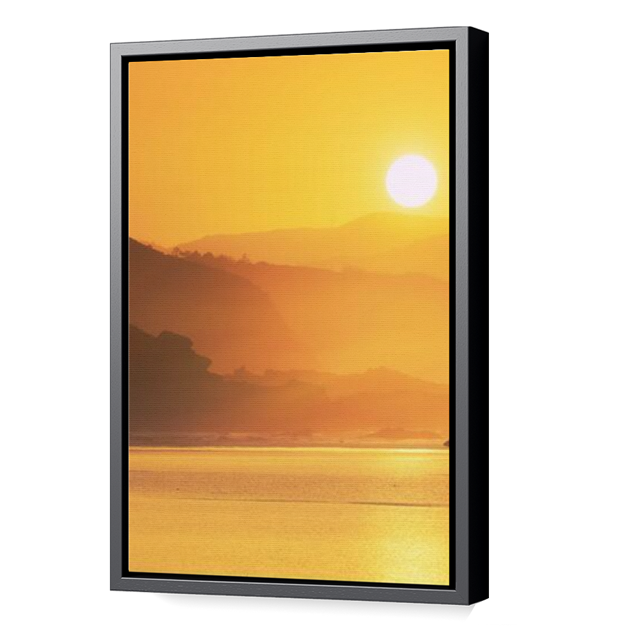 Thumbnail for Canvas - Black Floating Frame