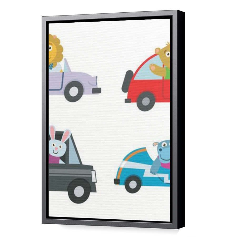 Thumbnail for Canvas - Black Floating Frame