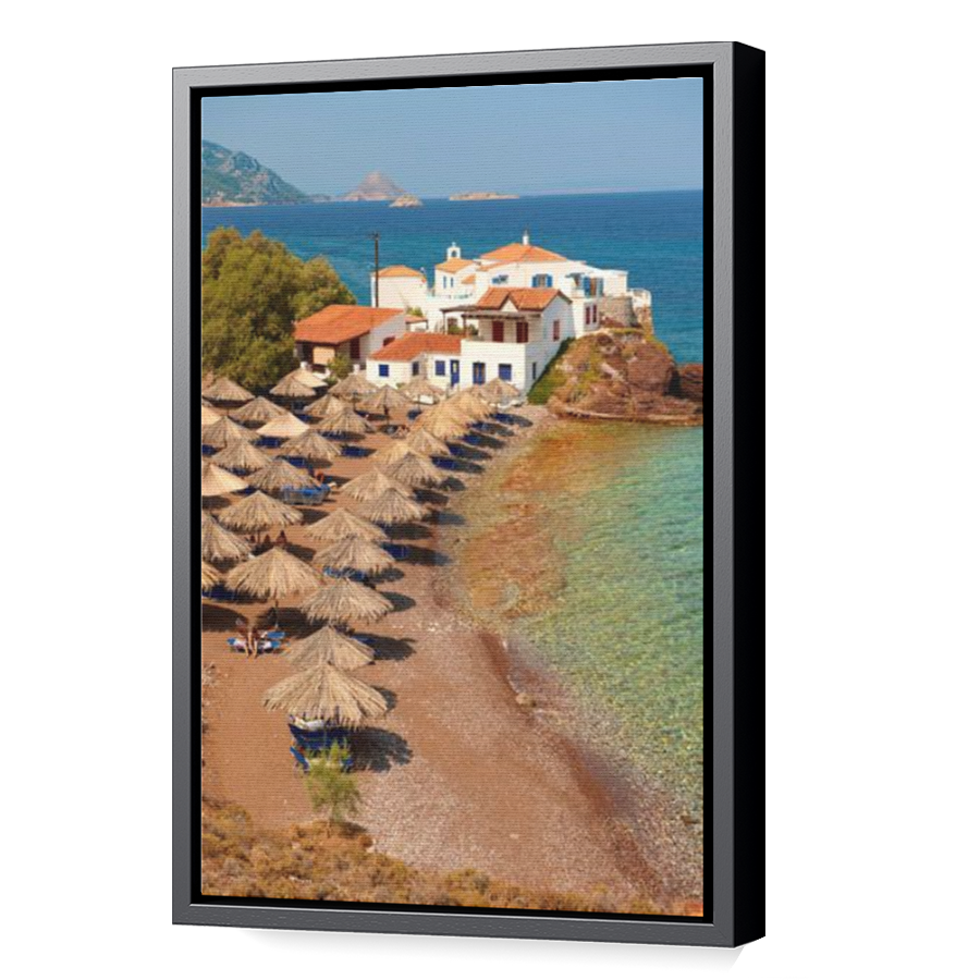 Thumbnail for Canvas - Black Floating Frame