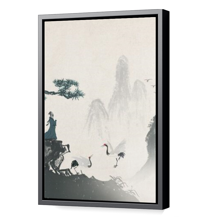 Thumbnail for Canvas - Black Floating Frame