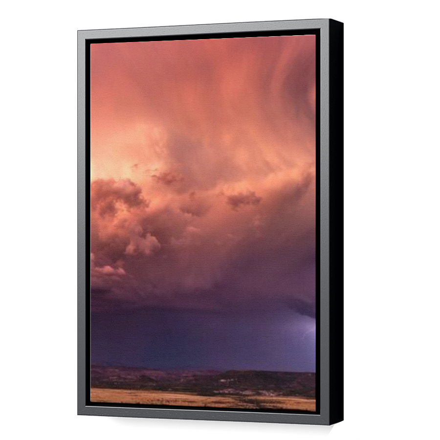 Thumbnail for Canvas - Black Floating Frame