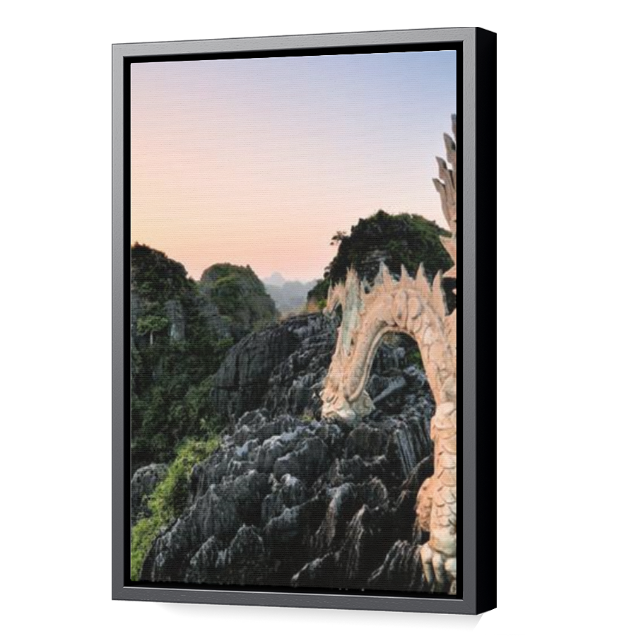 Thumbnail for Canvas - Black Floating Frame