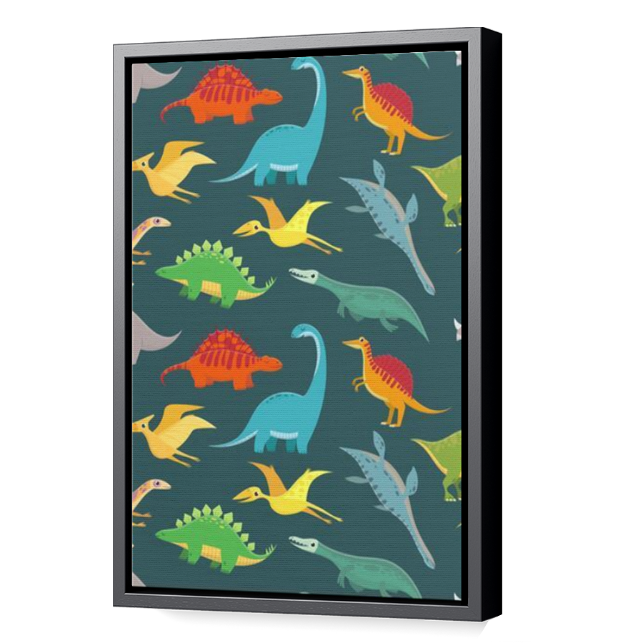 Thumbnail for Canvas - Black Floating Frame