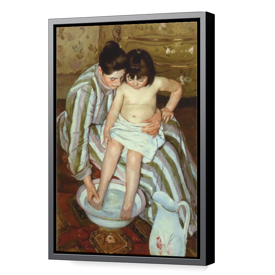 Thumbnail for Canvas - Black Floating Frame