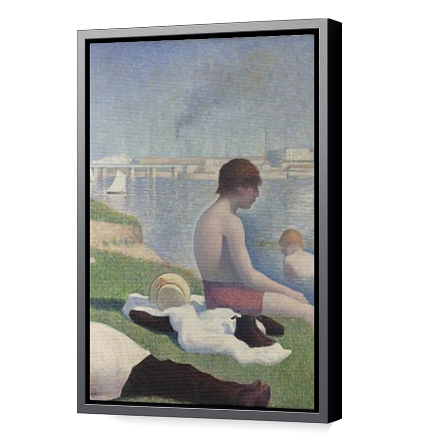 Thumbnail for Canvas - Black Floating Frame