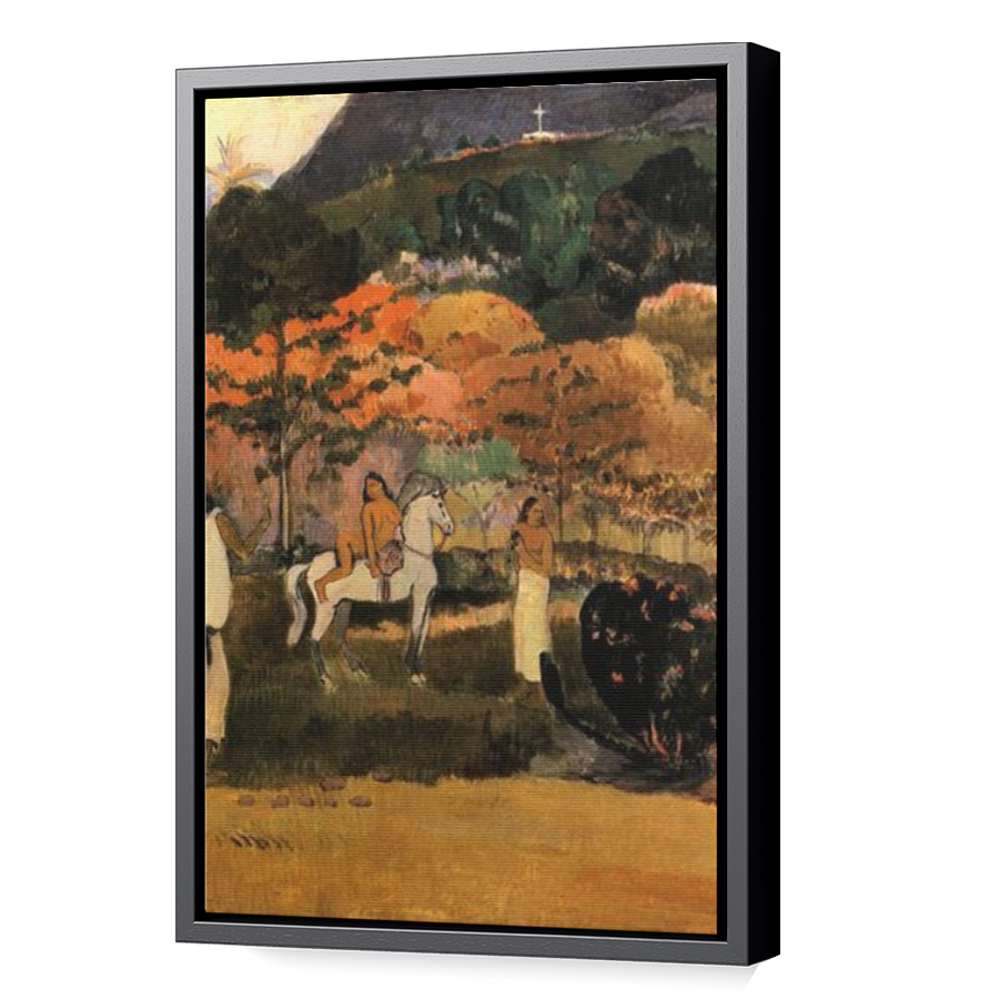 Thumbnail for Canvas - Black Floating Frame