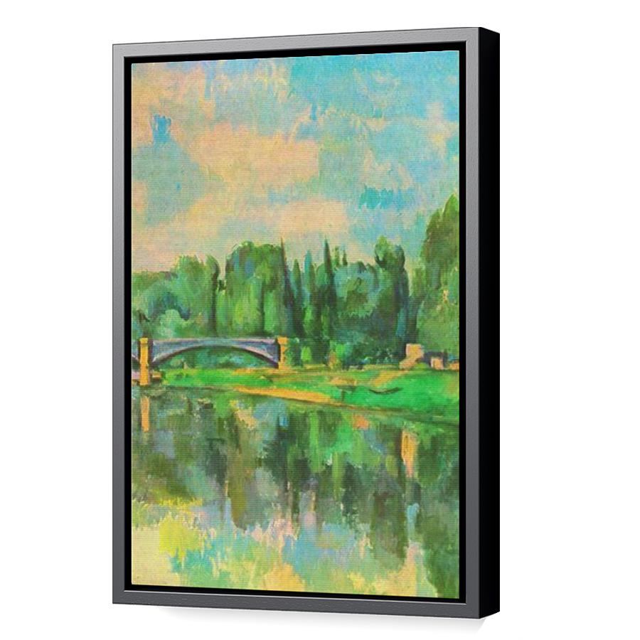Thumbnail for Canvas - Black Floating Frame