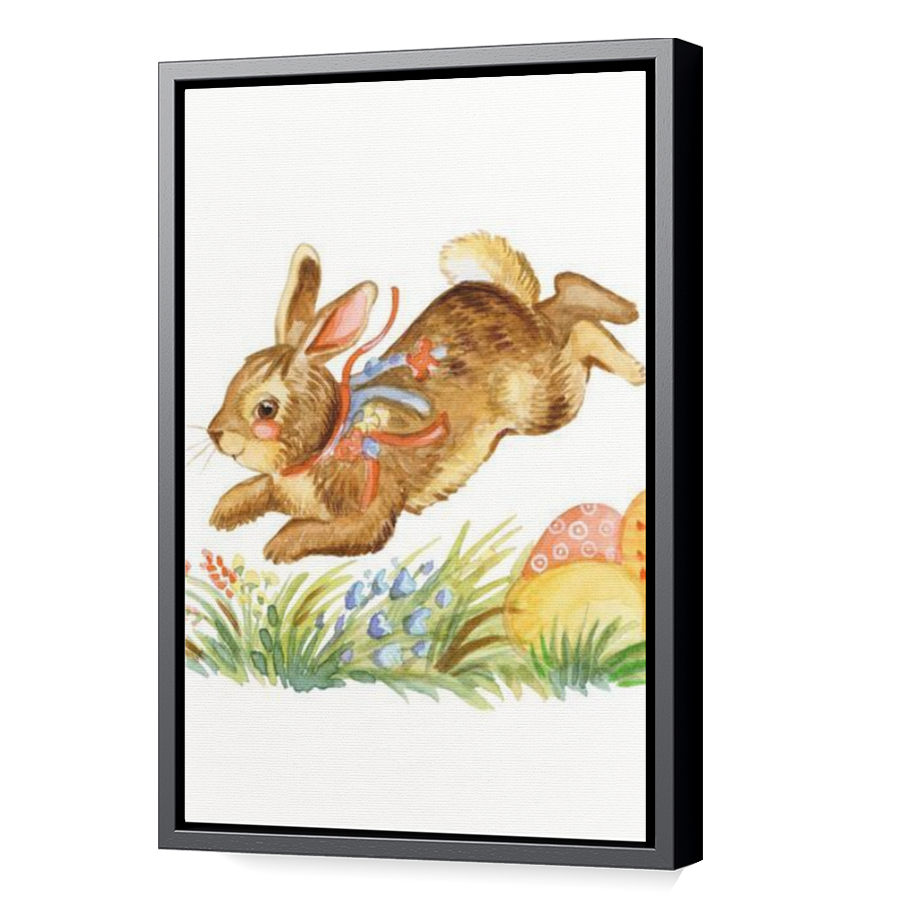 Thumbnail for Canvas - Black Floating Frame