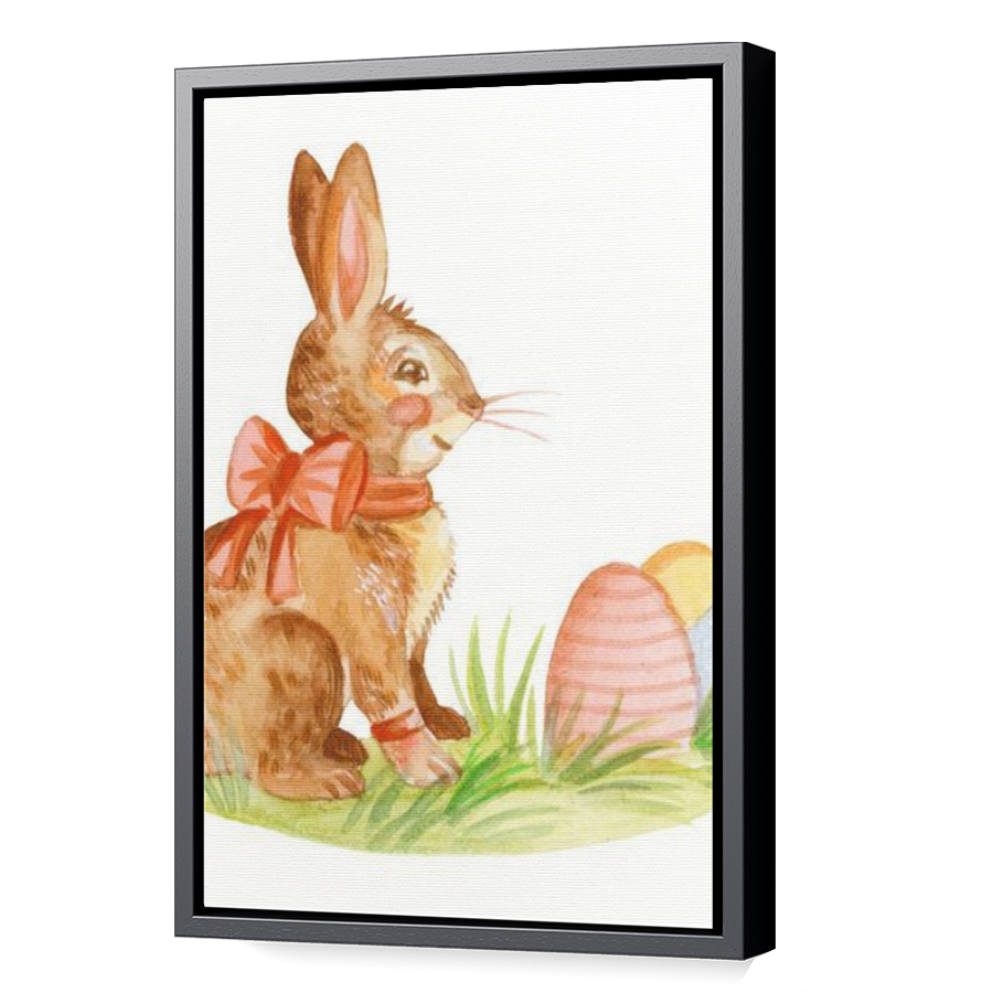Thumbnail for Canvas - Black Floating Frame