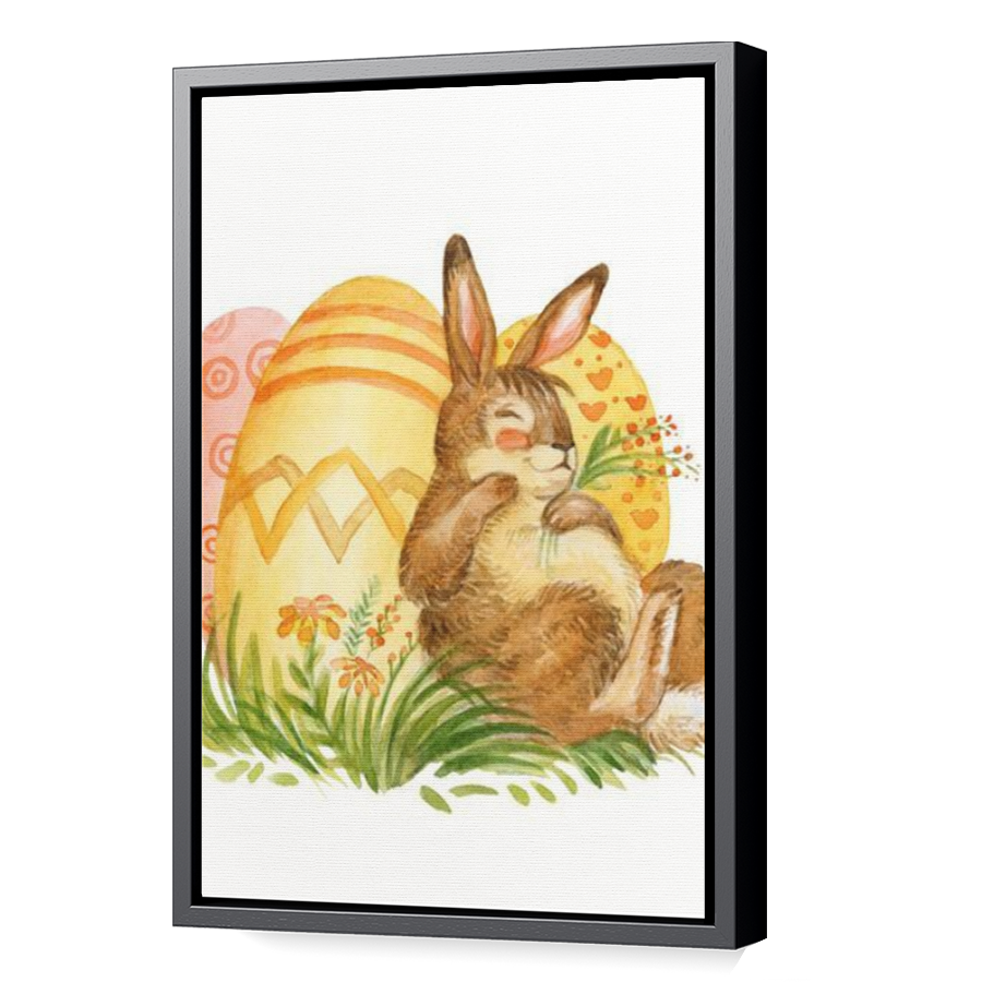 Thumbnail for Canvas - Black Floating Frame