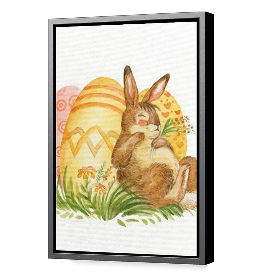 Thumbnail for Canvas - Black Floating Frame