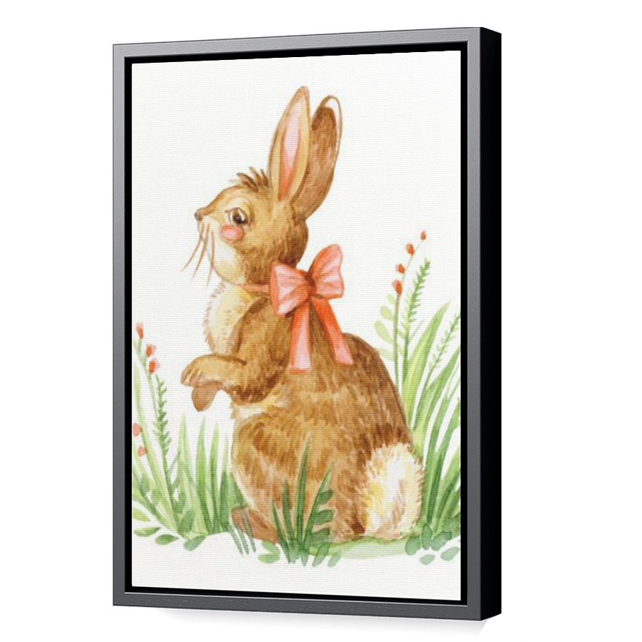 Thumbnail for Canvas - Black Floating Frame