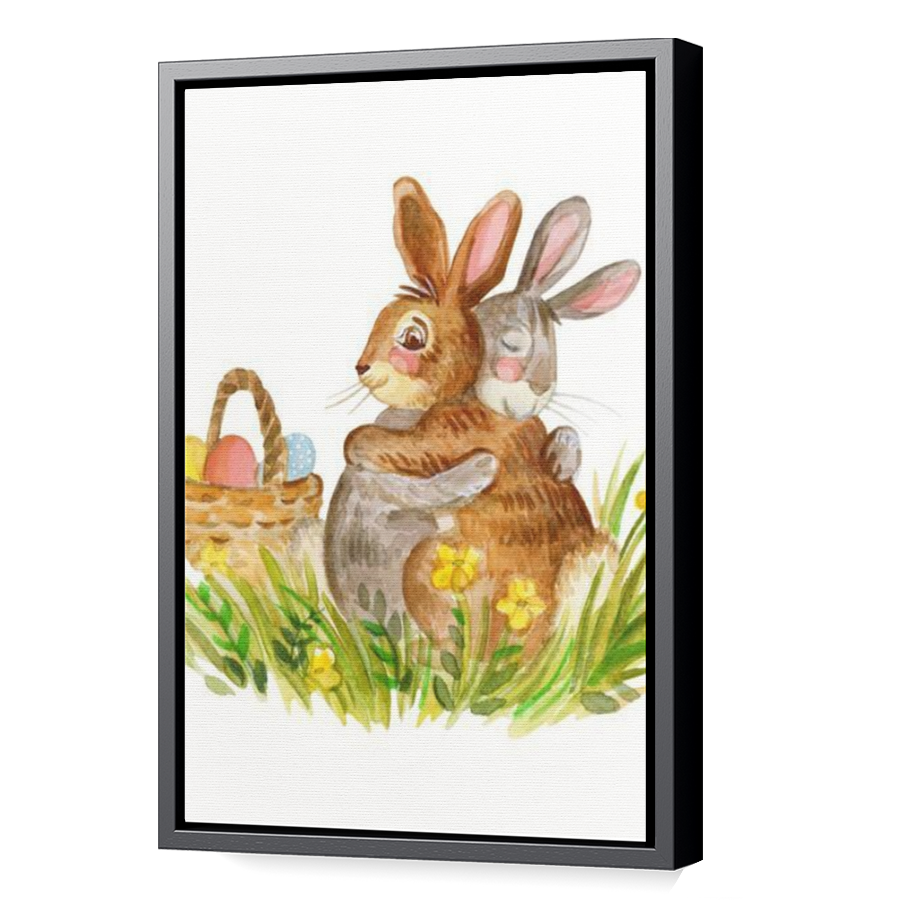 Thumbnail for Canvas - Black Floating Frame