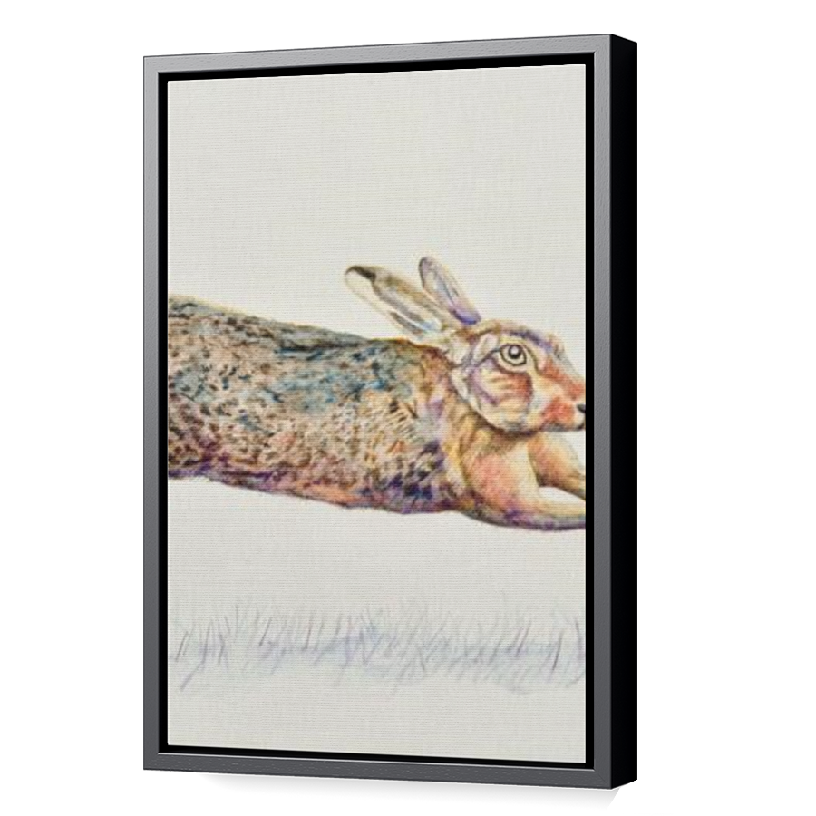 Thumbnail for Canvas - Black Floating Frame
