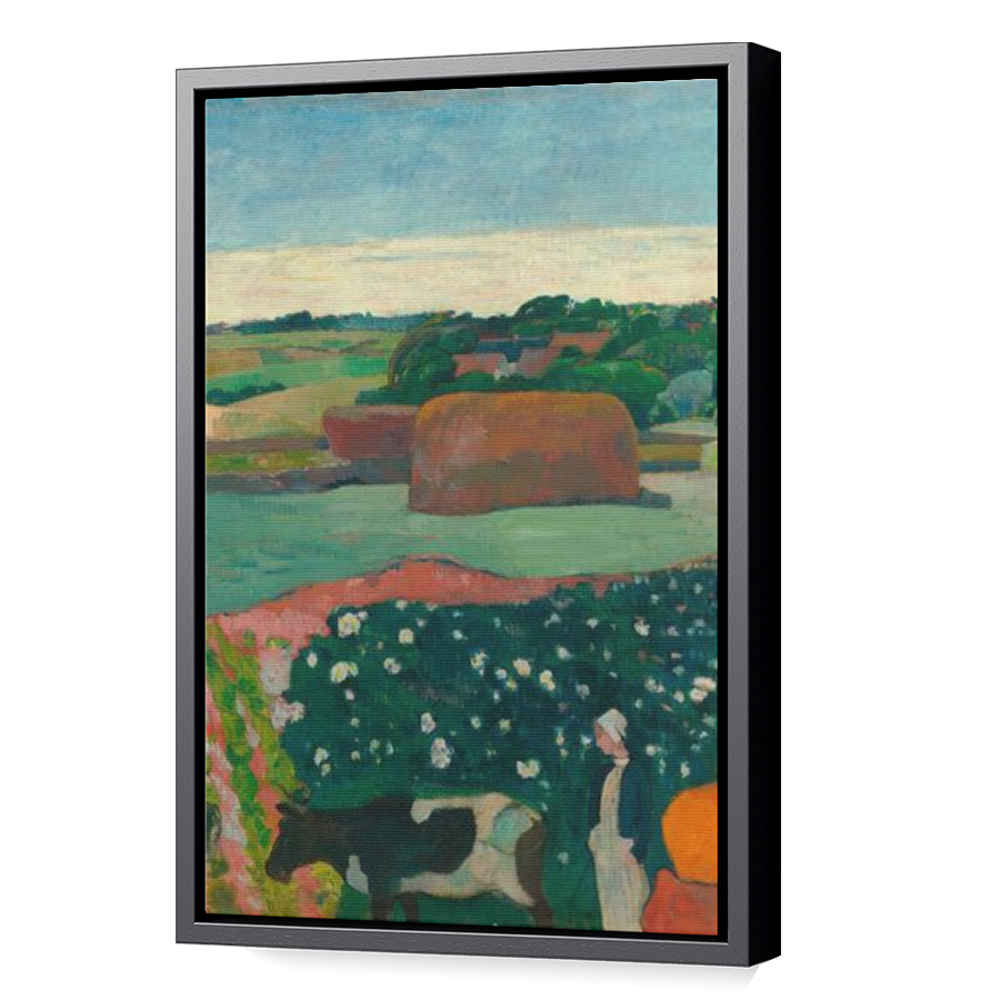 Thumbnail for Canvas - Black Floating Frame